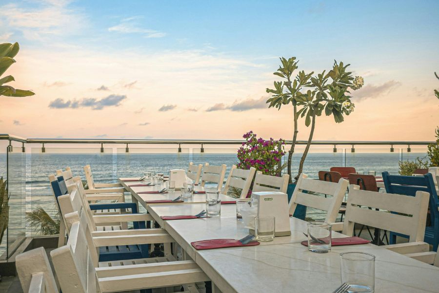 Rooftop cafe