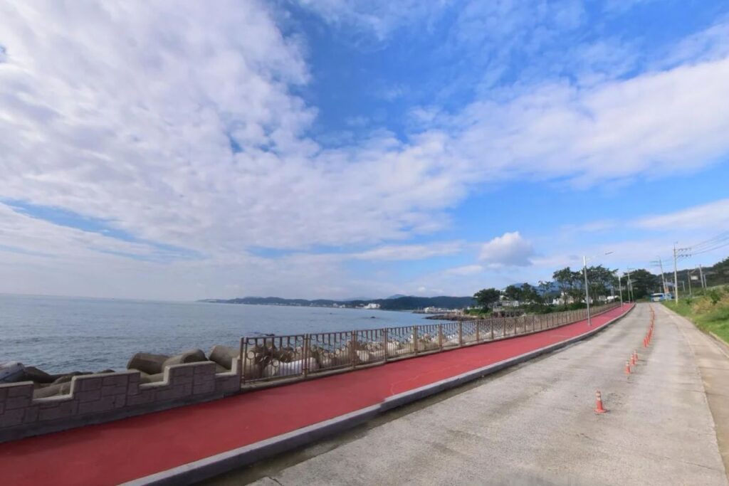 Busan ocean view cafe