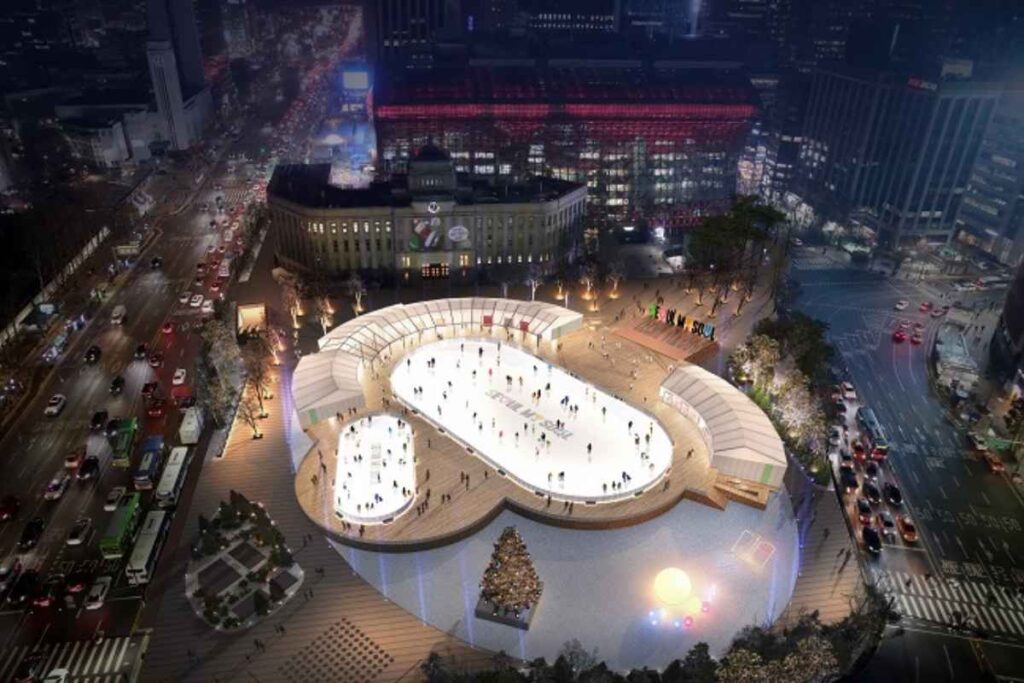 Seoul Plaza Ice Skating Rink